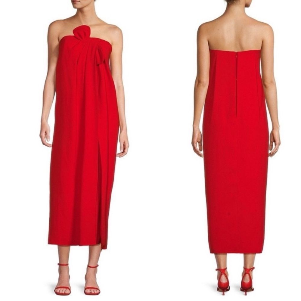 Antonio Melani Elizabeth Damrich Radziwill Full Length Strapless Crepe
XX1, 2, 3 - Picture 4 of 5